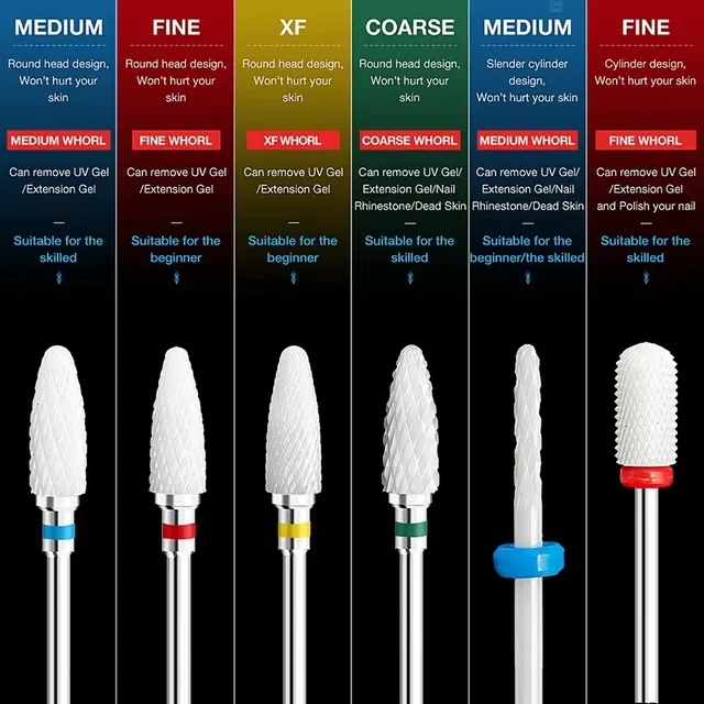 Ceramic Nail Drill Bit 3