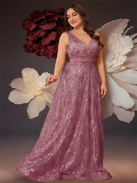 Pailletten-Abendkleid 4