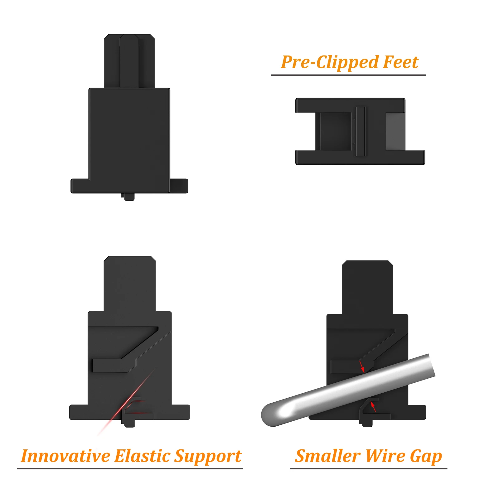 Pre-Cut Plate-Mount Keyboard Stabilizers V3 2