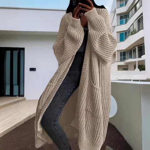 Autumn And Winter Long Sweater Women's Loose All-matching