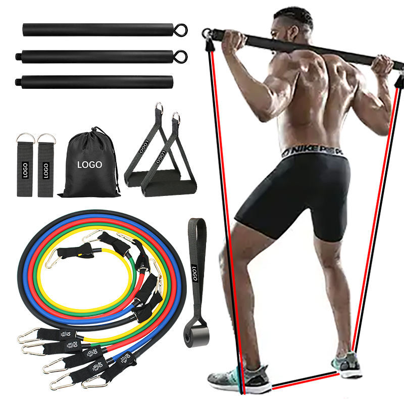 12-Piece TPE Resistance Band Set