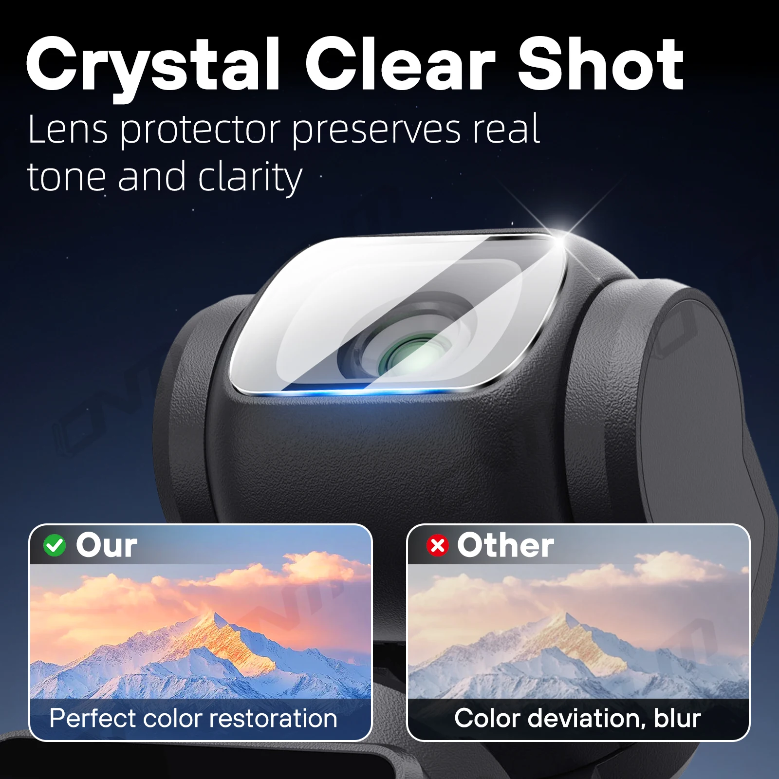 Ultra-Clear 9H Glass Protector for DJI Osmo Pocket 4