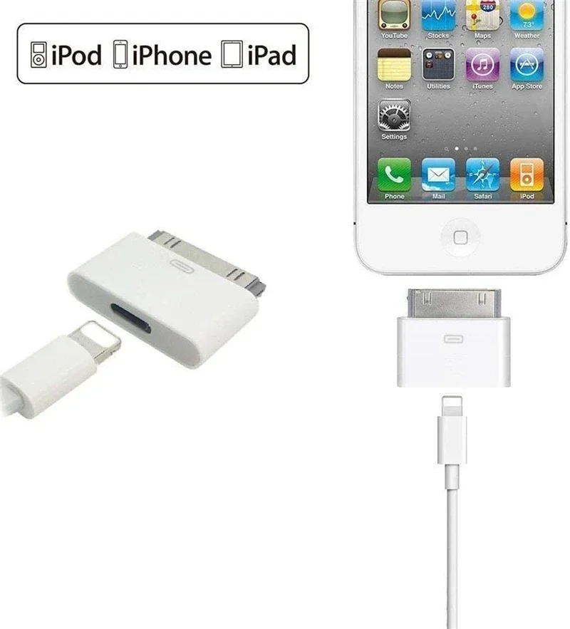Lightning-Adapter 8-Pin auf 30-Pin, Ladekonverter 3