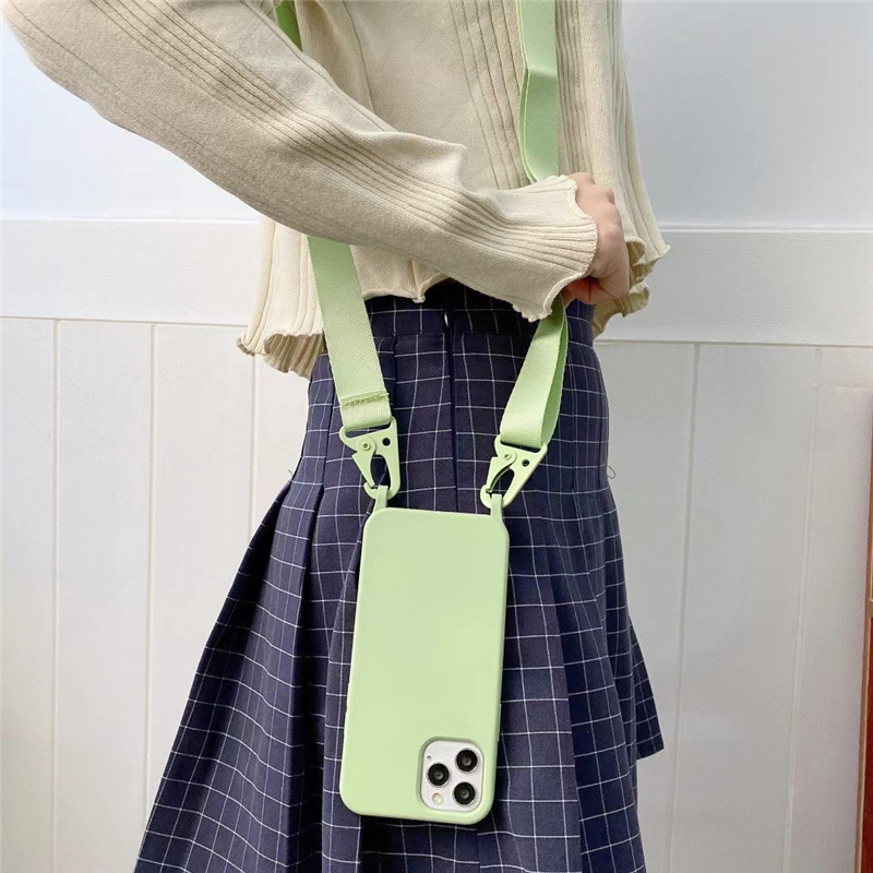 Silicone Phone Case with Crossbody Strap 4