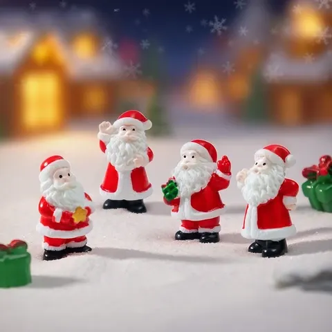 Mikrolandschaft Weihnachtsdeko-Set