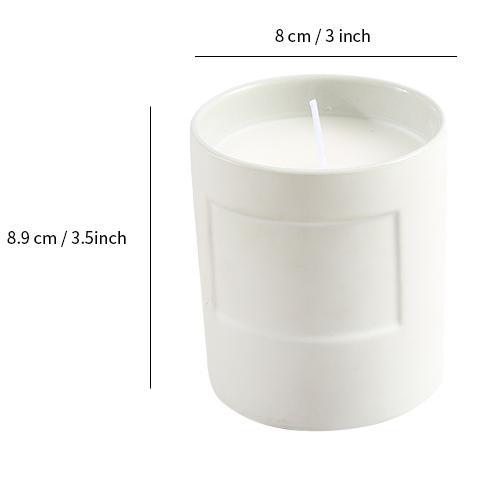 Matte Ceramic Aromatherapy Candle Jar