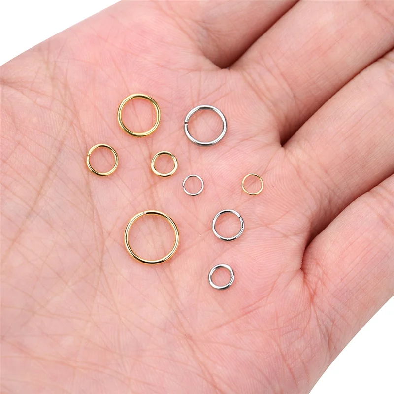 PVD-Coated Stainless Steel Split Rings 3