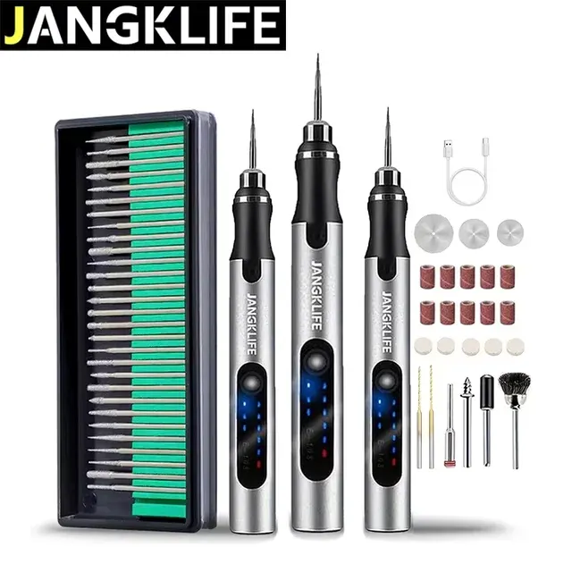Cordless USB Mini Rotary Engraving Kit 2