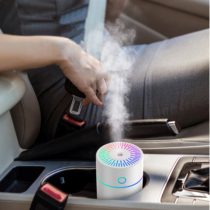 Mini USB Car Humidifier with Night Light 4