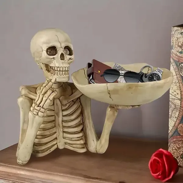 Skull Decorative Serving Tray 1