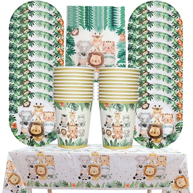 Jungle Party Tableware Set 2