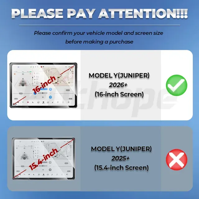 Tempered Glass Screen Protector for Tesla 3