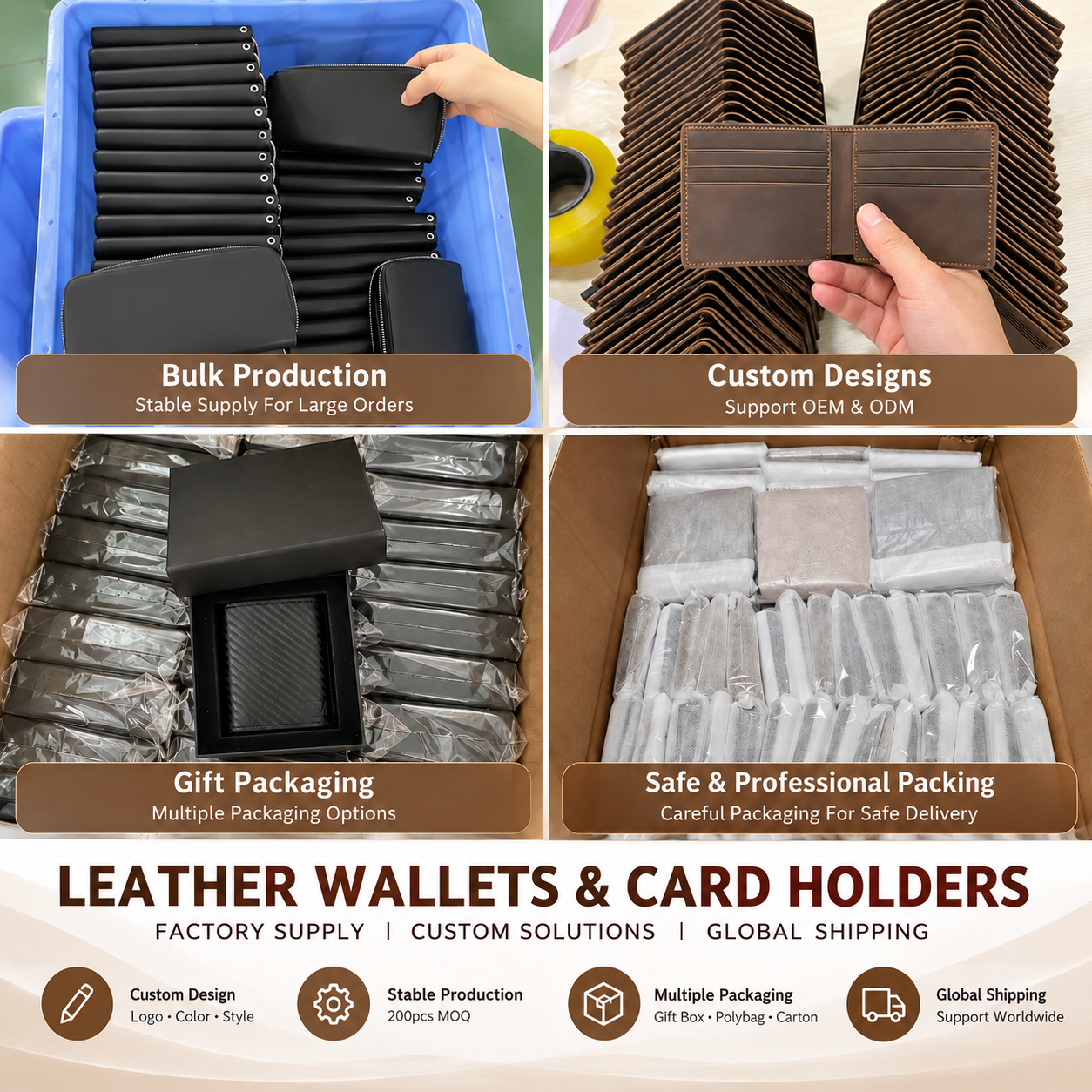 Slim Genuine Leather RFID Men's Wallet 4
