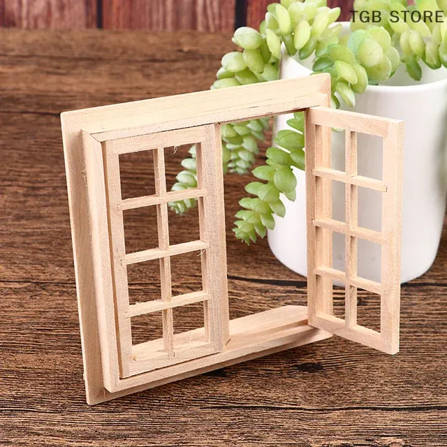 Dollhouse Miniature Window 3