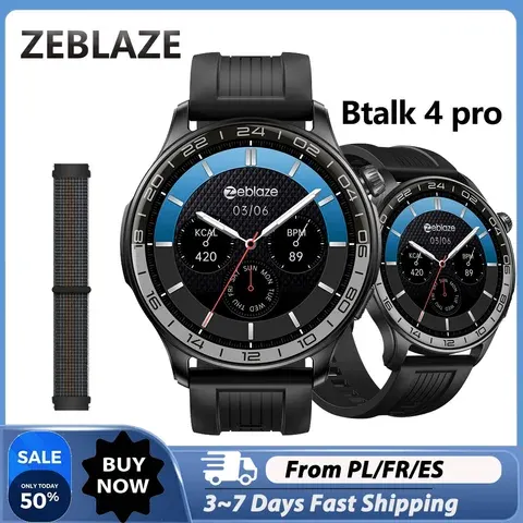 AMOLED Smartwatch mit 1,43 Zoll Display