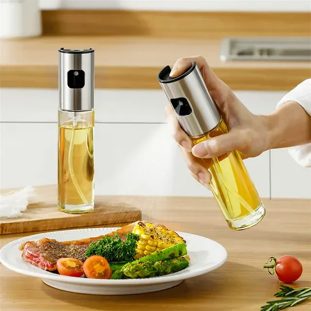 Glass Oil Sprayer for Kitchen and Salads 3