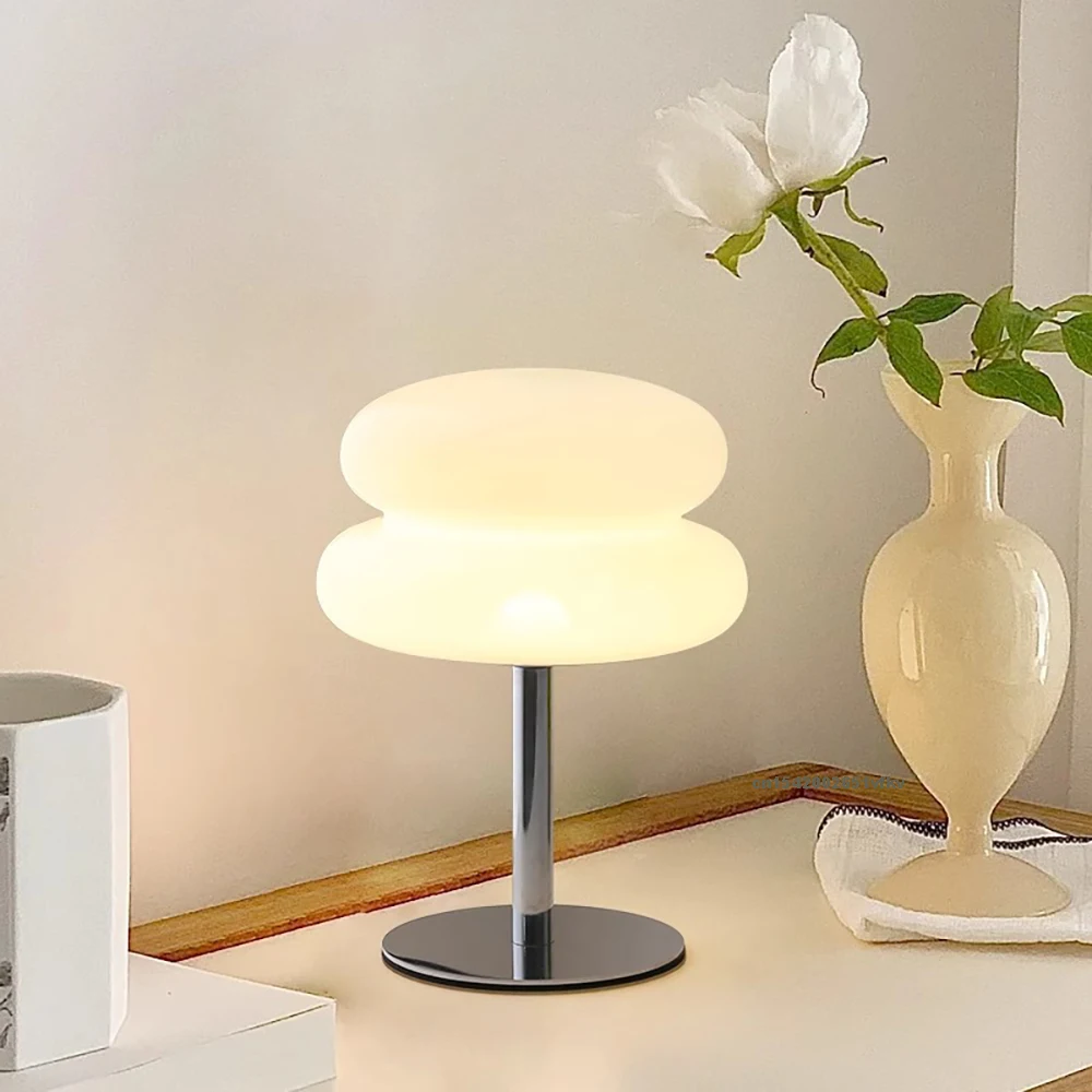 Tischlampe Schlafzimmer Raumbeleuchtung USB-Anschluss LED Pilz-Tischlampe Wohnzimmer Esszimmer