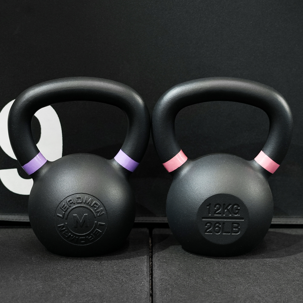 Powder Coated Cast Iron Kettlebell Set 3