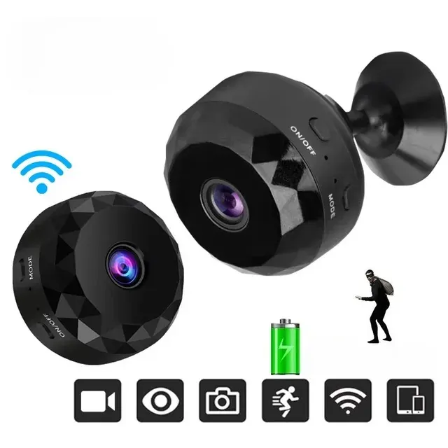 Mini Wi-Fi Night Vision Security Camera 1