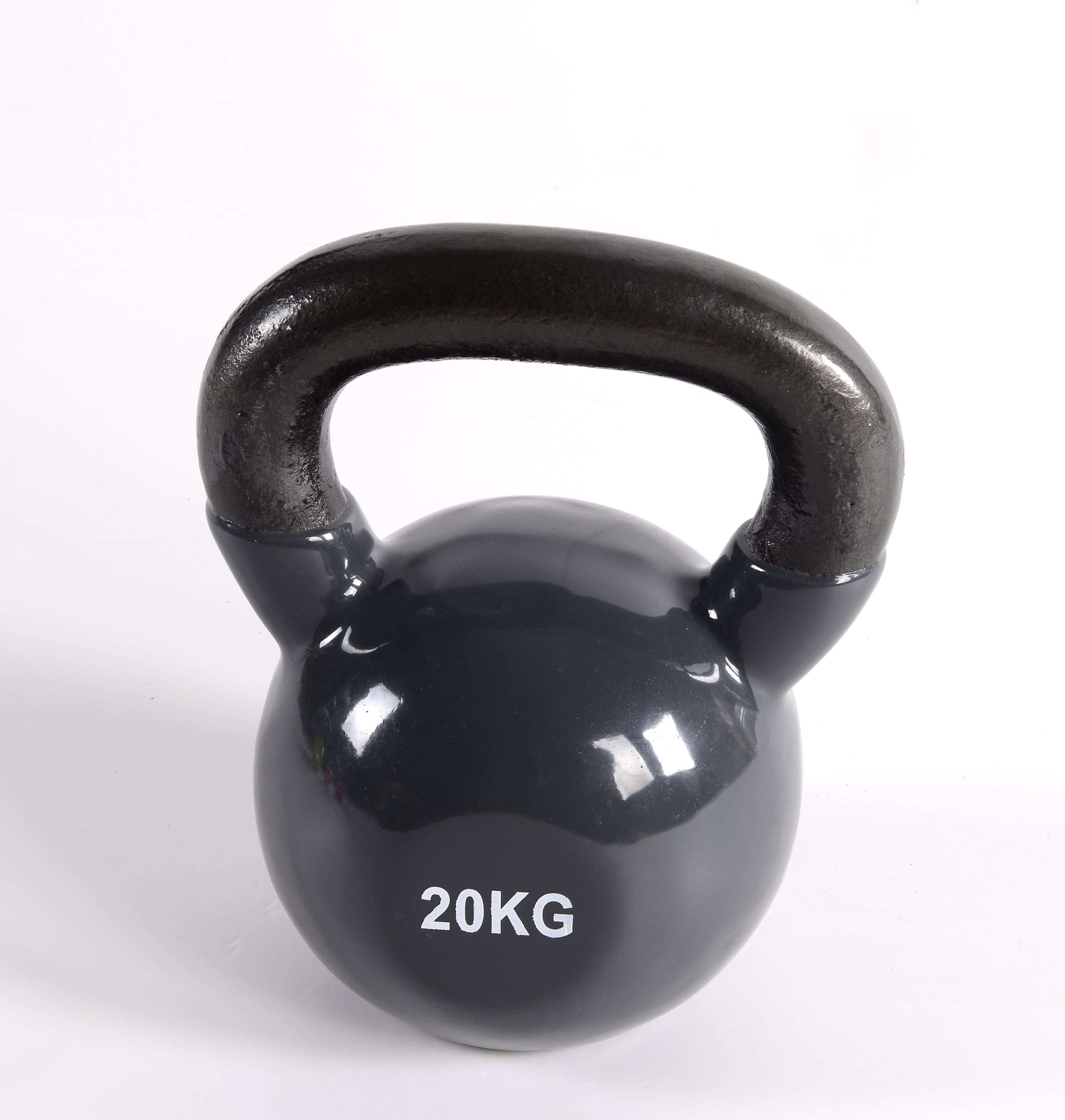 Cast Iron Vinyl Kettlebell Set