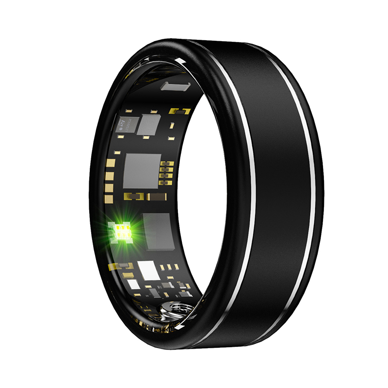 5ATM Heart Rate Fitness Tracker Smart Ring