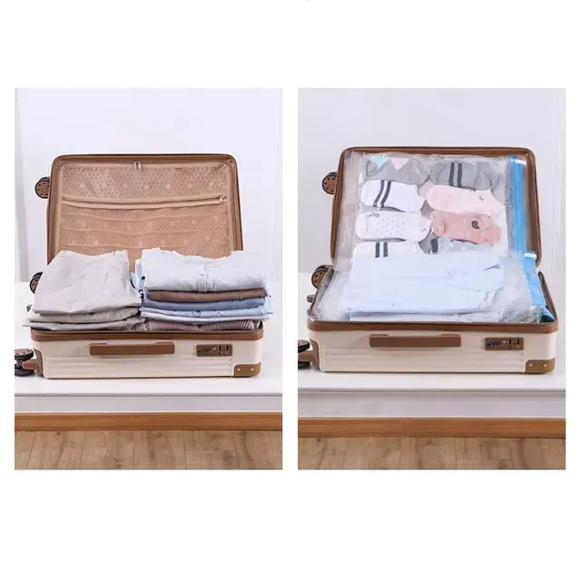 Vacuum Compression Storage Bags With Electric Pump Bag 3