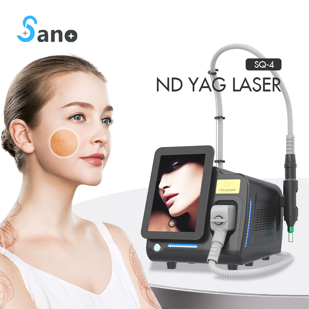 Pikosekunden-Nd:YAG-Laser zur Pigmententfernung