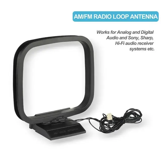 FM AM Loop-Antenne für Empfänger mit 3-poligem Mini-Anschluss 2