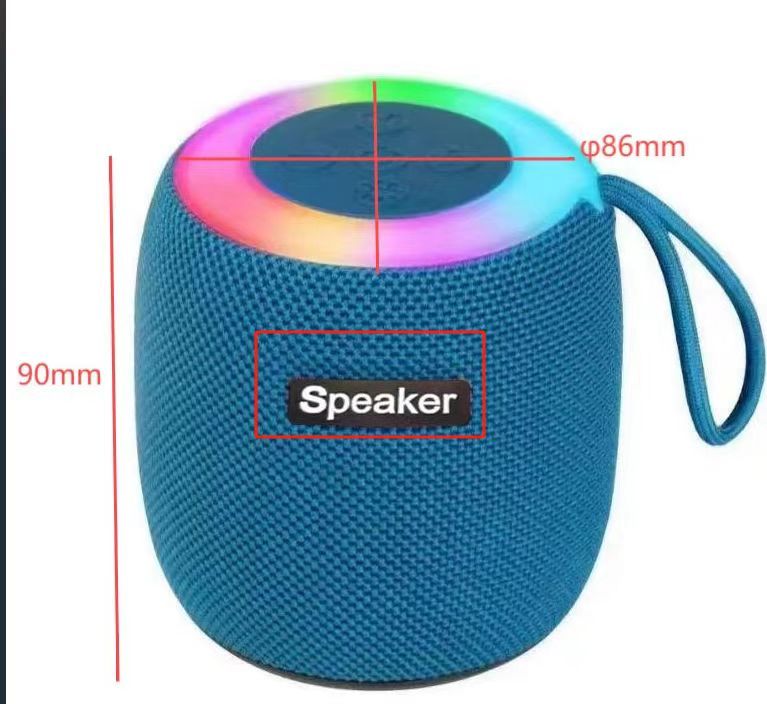 Mini-Bluetooth-Lautsprecher mit RGB-Licht