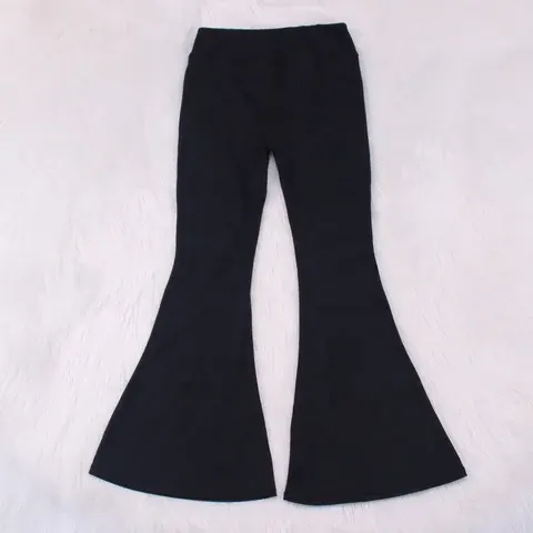 Pure Black High Waist Men's Yoga Pants