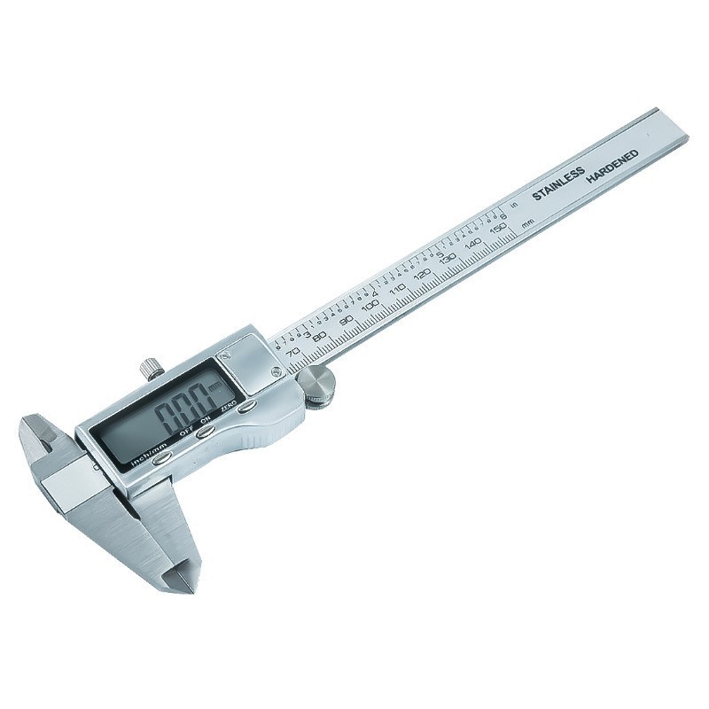 Silver Electronic Stainless Steel Caliper 0-150mm 3