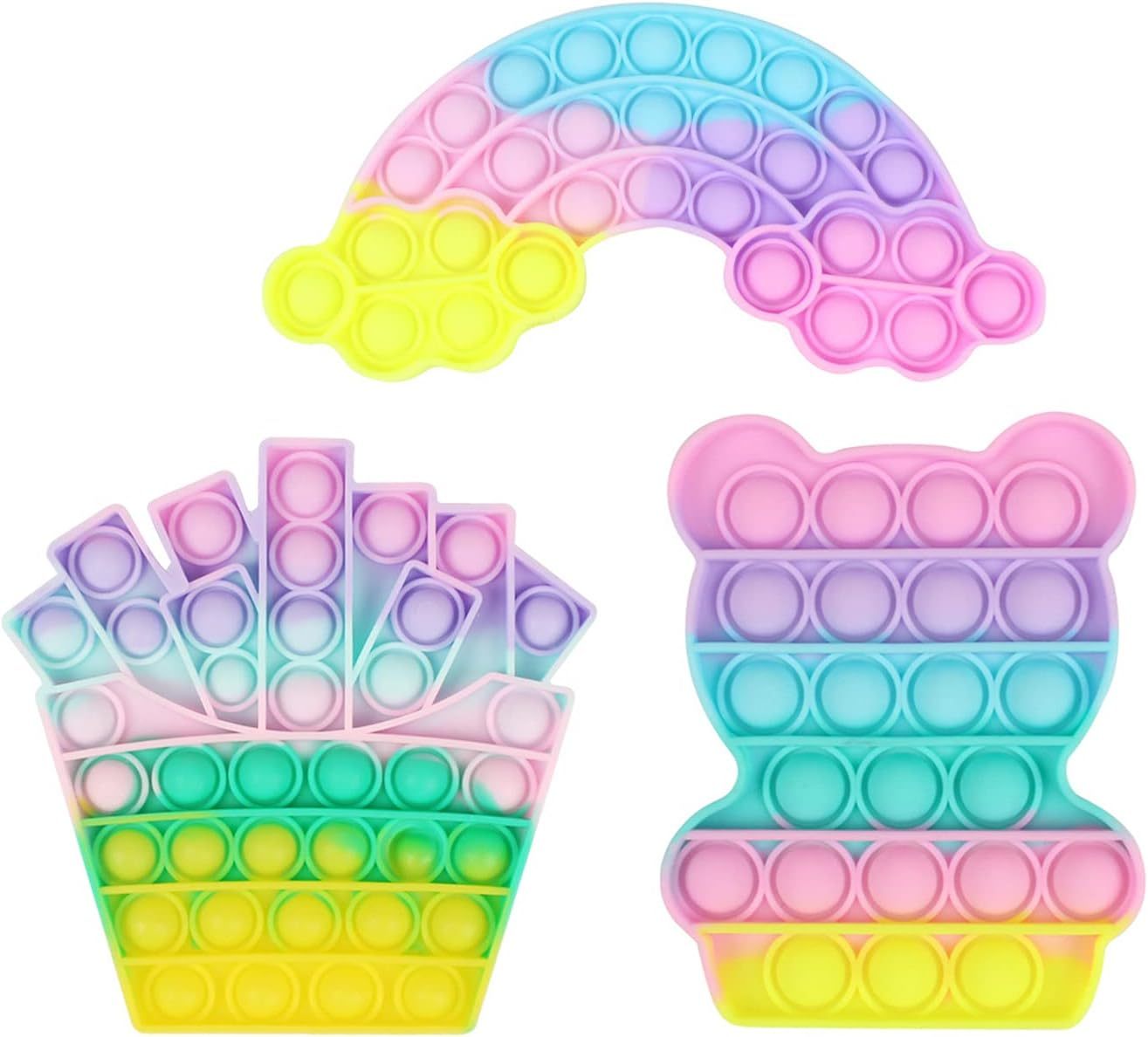 Silicone Push Pop Fidget Toy