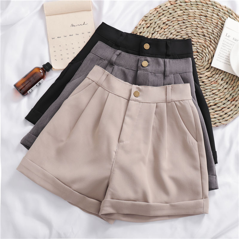 Loose All-match Wide Leg Pants Casual Shorts 3