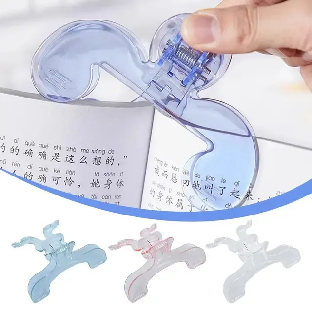 Neue Leicht Ablesbare Feste Buchklammern 12 ° Transparenter 2