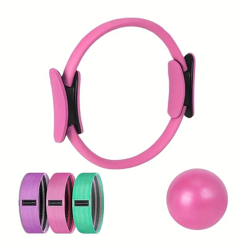 5-Piece Home Yoga and Pilates Set