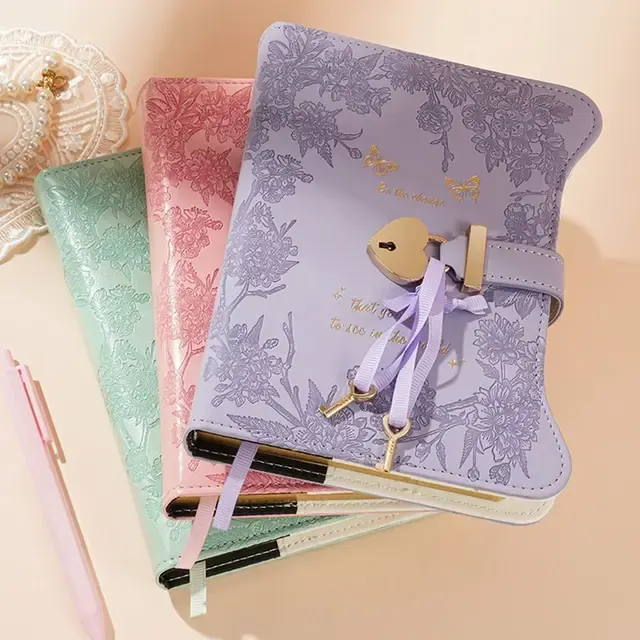 Notebook with Lock 3