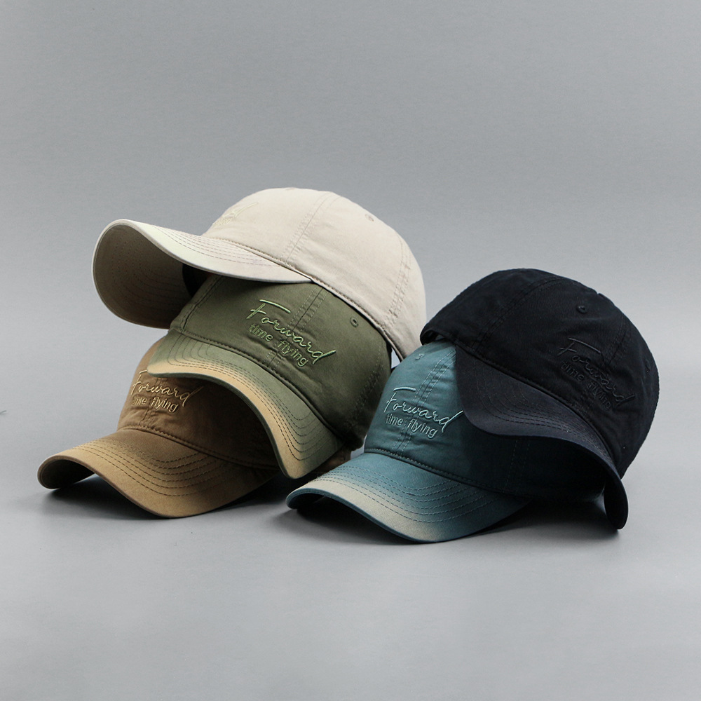 Letter Embroidery Men And Women All-matching Sun Hat