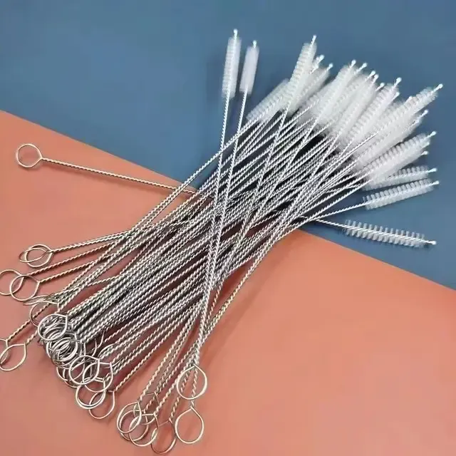Nylon Straw Cleaning Brush Set 4