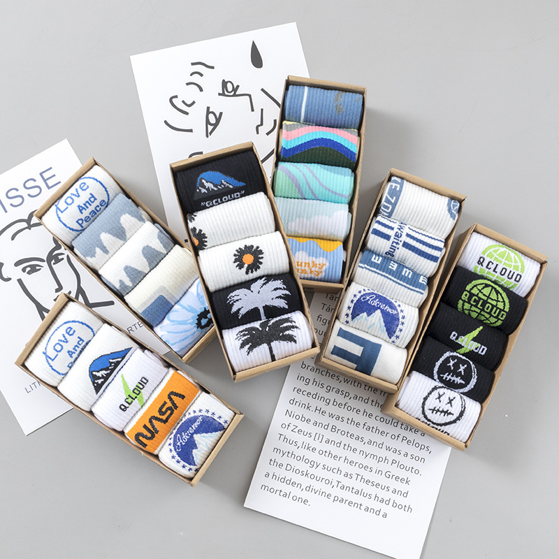 Mid-Calf Cotton Socks for Men and Women