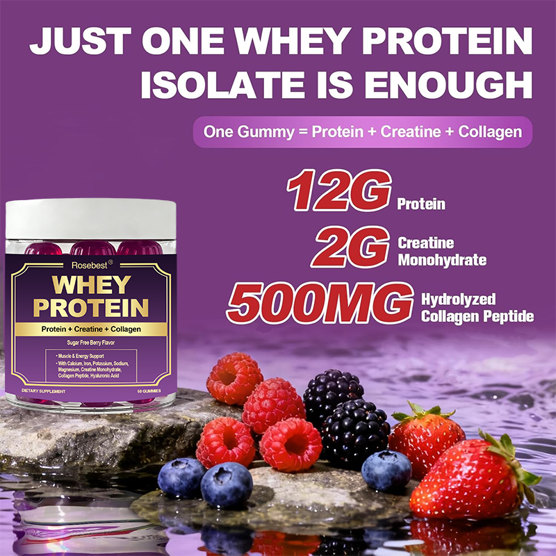 Private Label Sugar-Free Whey Isolate High Protein Gummy 2