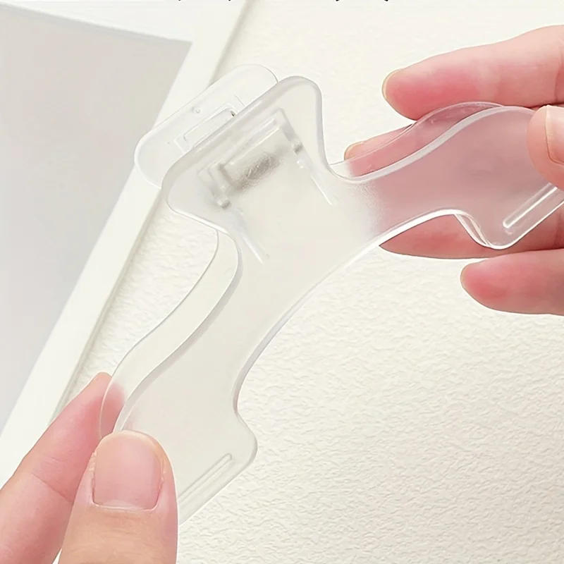 Transparent Plastic Book Clip Reading Aid 4