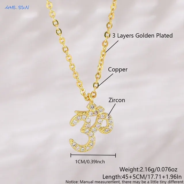 Om Pendant Necklace 4