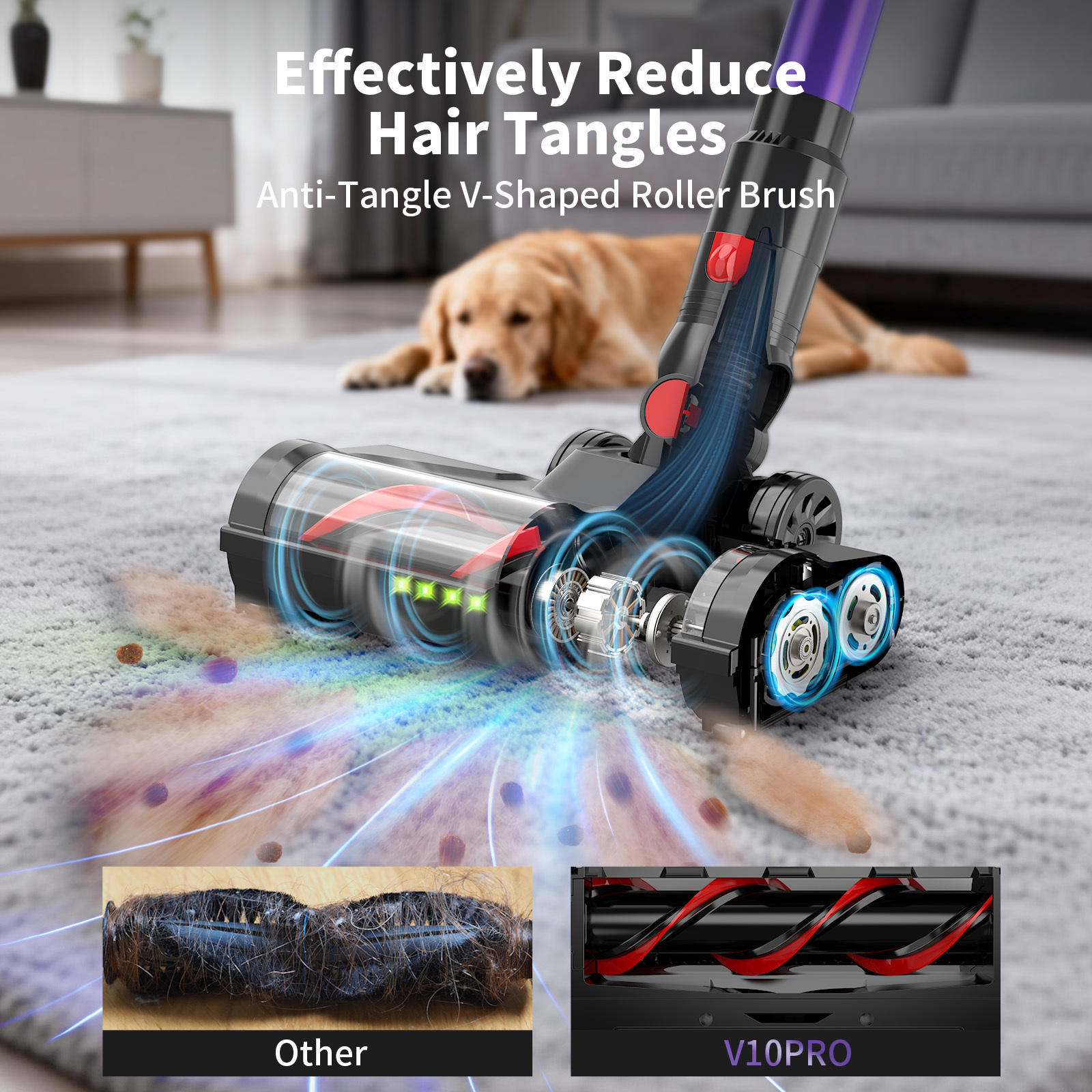 Cordless 2-in-1 Handheld Vacuum 550W 4