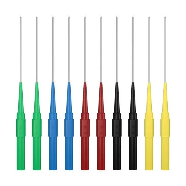 10 Multimeter-Prüfspitzen mit Bananenstecker 1