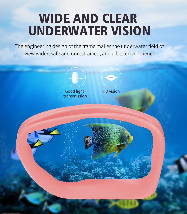 Anti-Fog Silicone Kids Swim Goggles 2