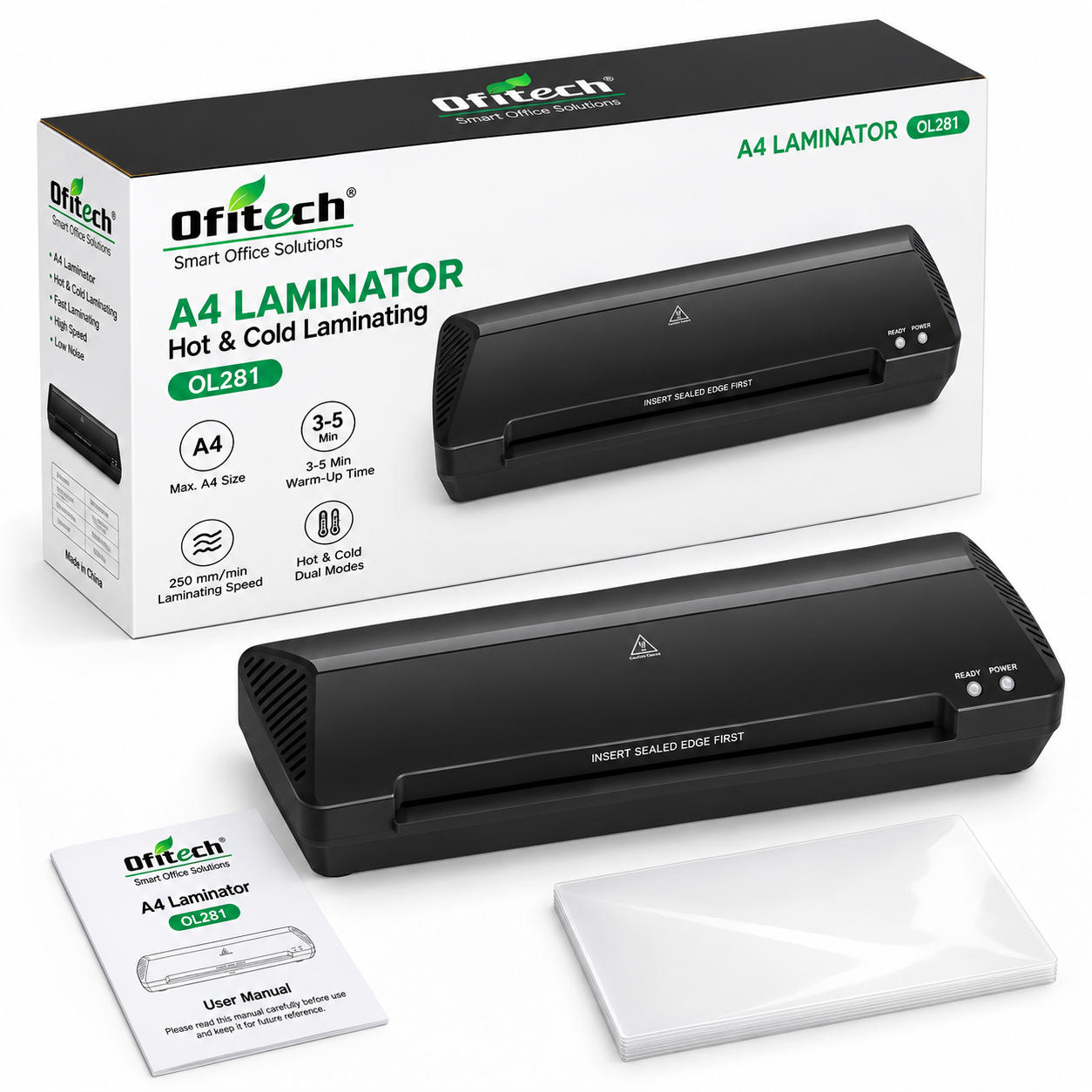 Laminadora De Escritprio Papel Own Brand A4 Automatic