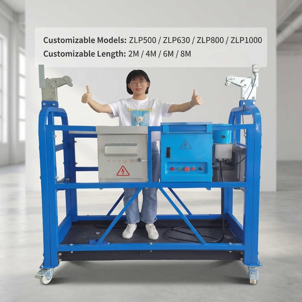 Motorized Suspended Window Cleaning Platform 630 kg 3