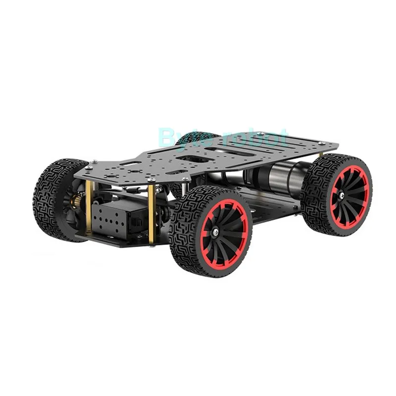 5kg Last 4WD Roboter Auto Metall Ackerman RC 4