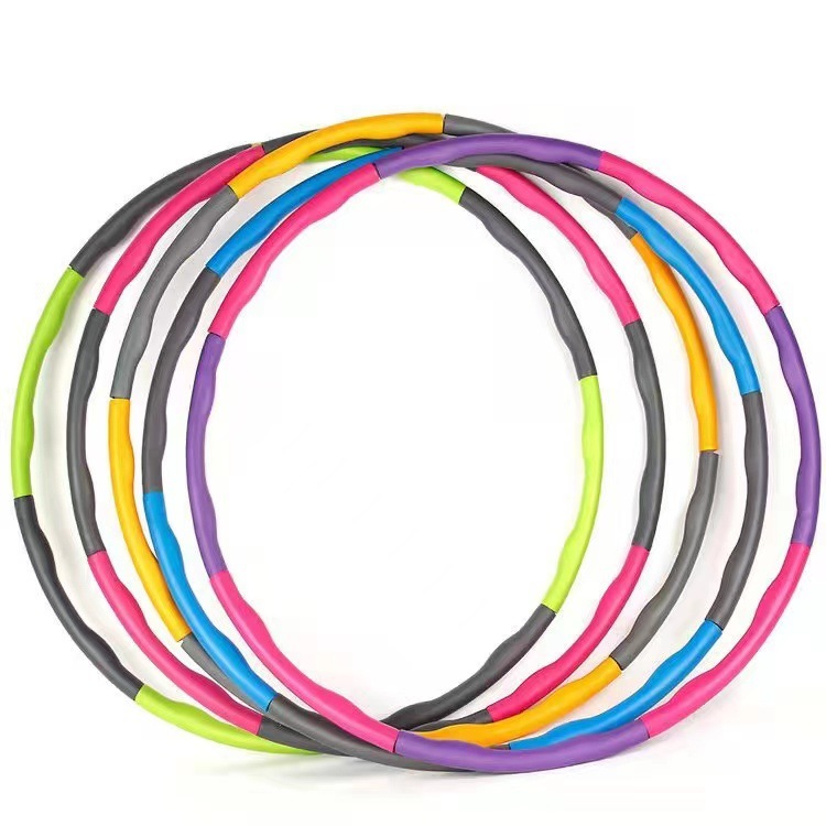 Weighted Fitness Hula Hoop, 8 Sections