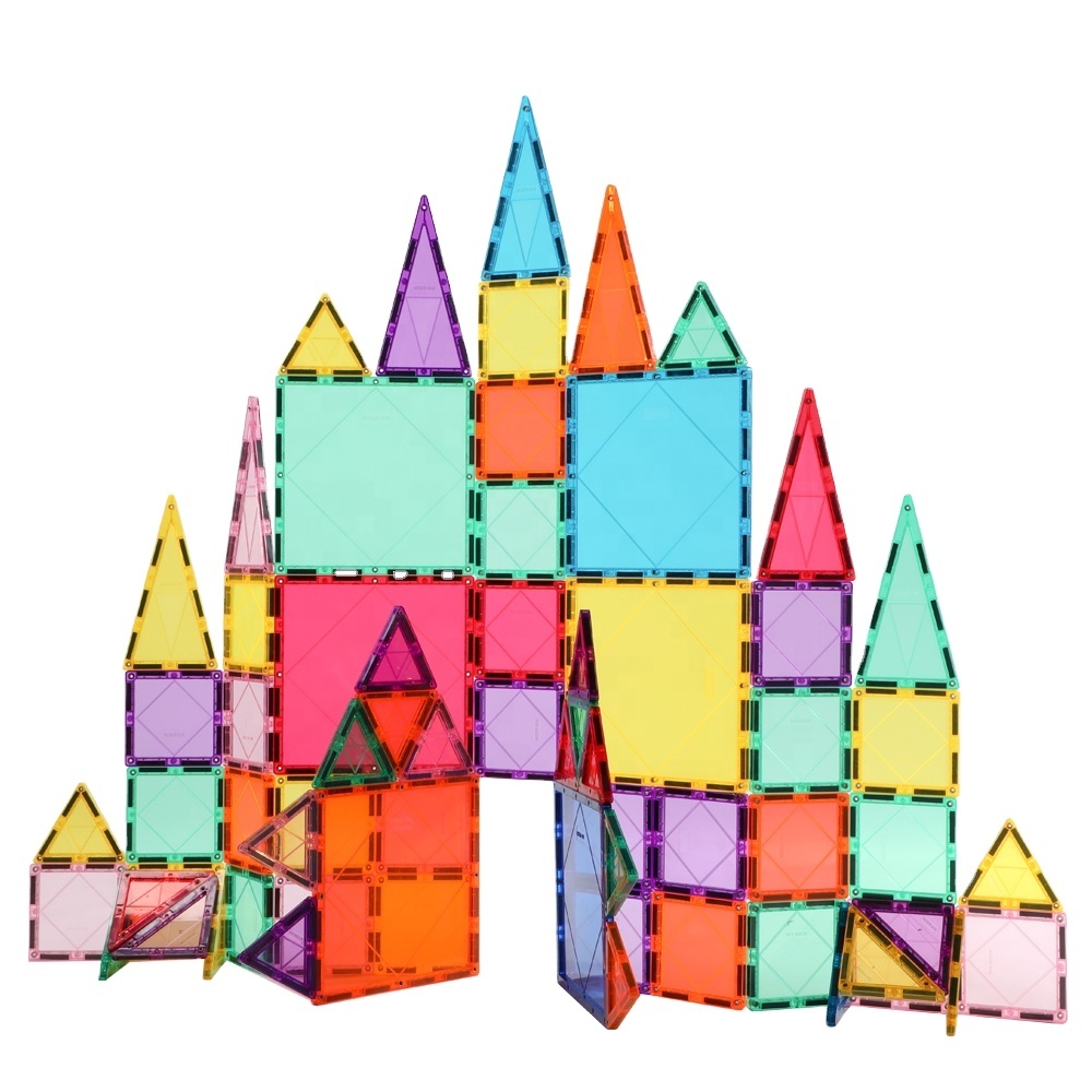 KEBO Magnetic Building Blocks With Rivet Toys Tiles